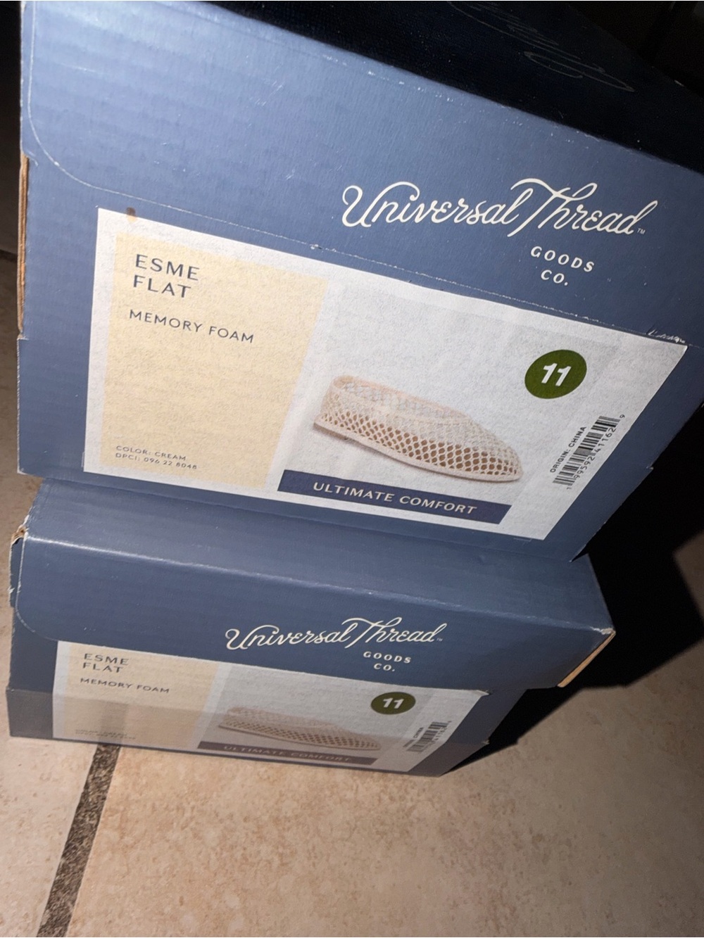 Universal Thread Esme Flat Memory Foam Shoes 11